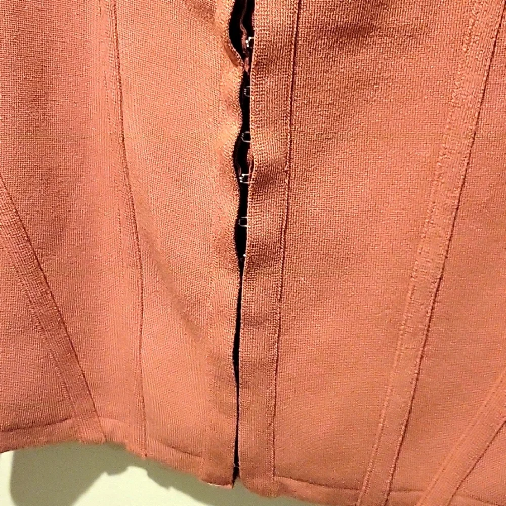 ❤️ NWT! EXPRESS BODY CONTOUR CORSET SWEATER JACKET TOP, SMALL - Picture 9 of 15